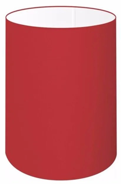 Cúpula Abajur Cilíndrica Cp-8004 Ø15x25cm Bordô