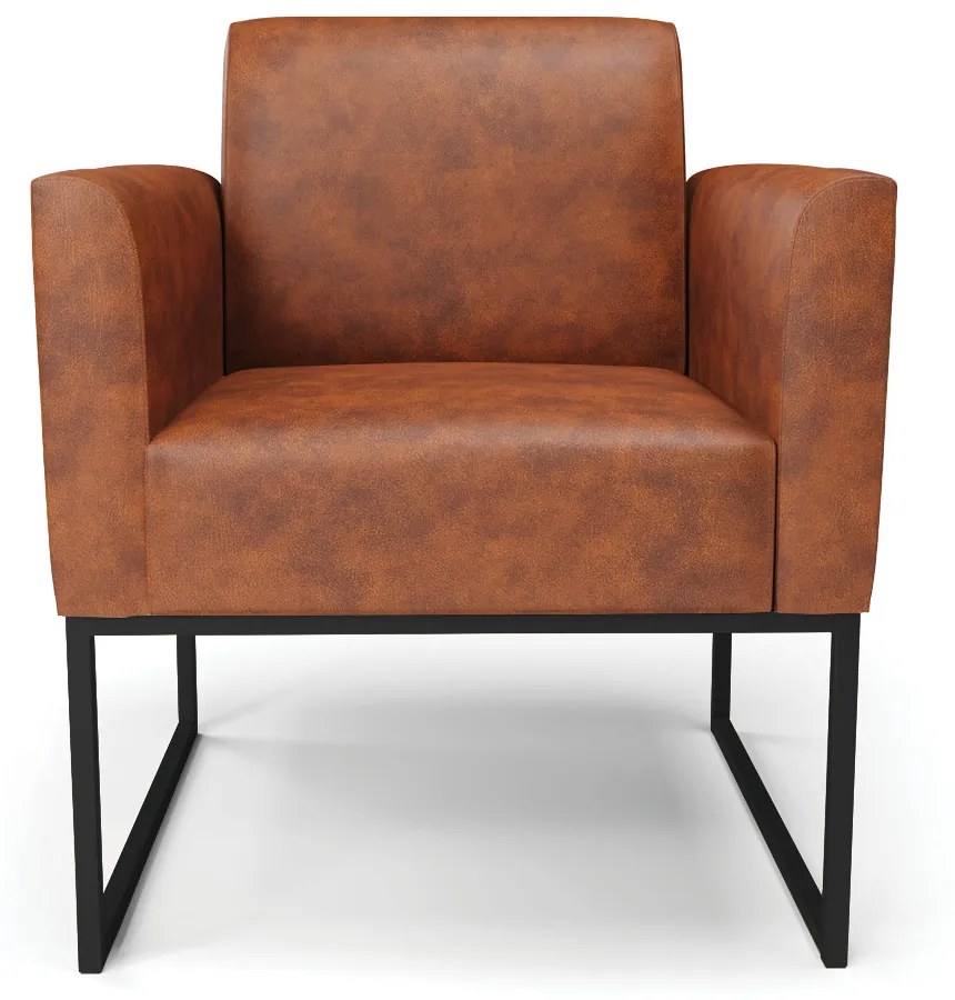 Poltrona Base Industrial Preto Marisa Corano D03 - D'Rossi  - Nozes
