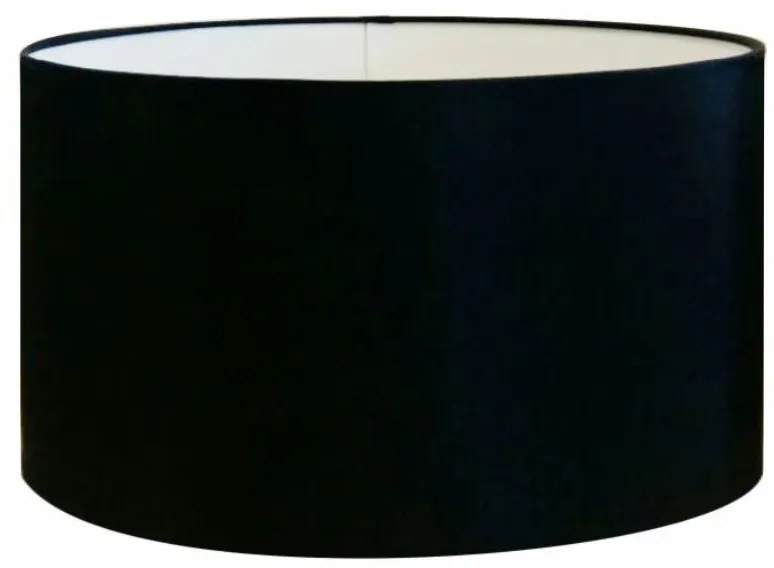 Cúpula abajur cilíndrica cp-8028 Ø60x30cm preto