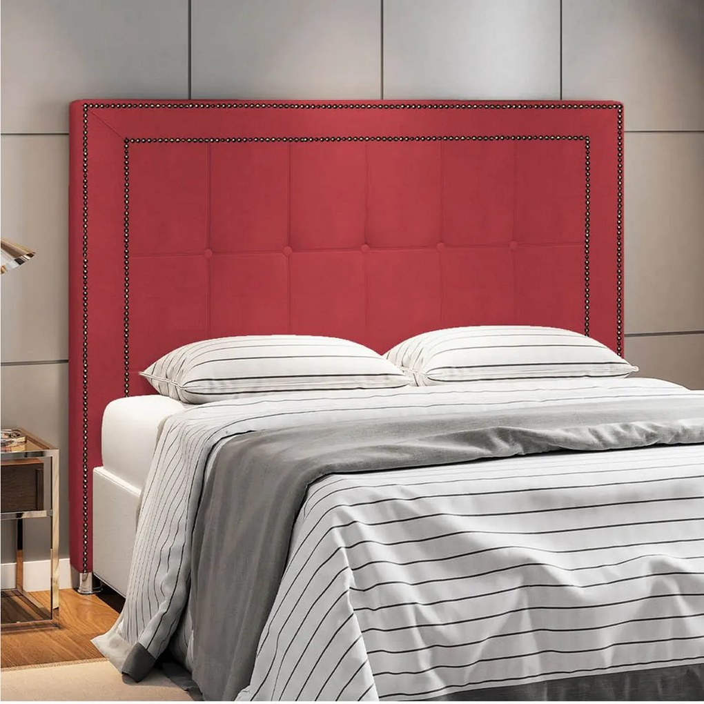 Cabeceira Solteiro Catania P04 100 cm Suede - ADJ Decor