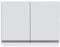 Armário de Cozinha Modulado de Canto 8 Peças CP27 com Pia Inox Branco