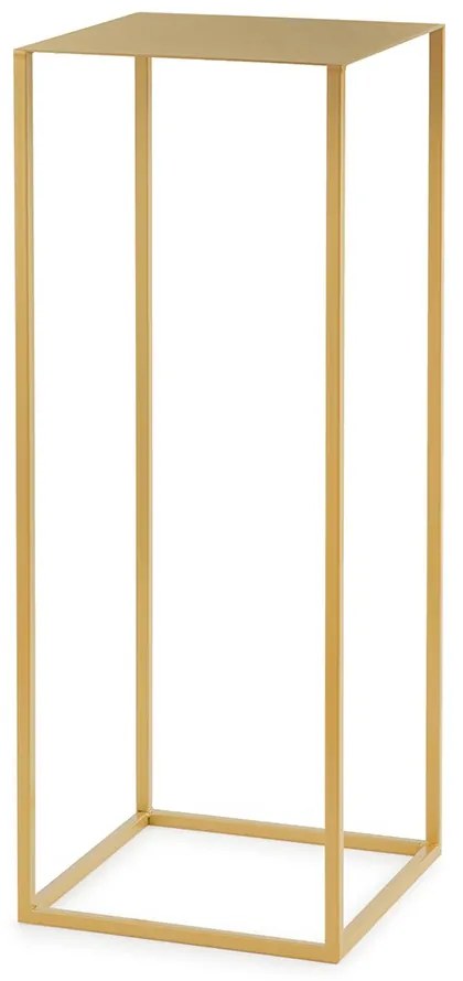 Kit Mesa De Apoio Metálica Dourado D'Rossi