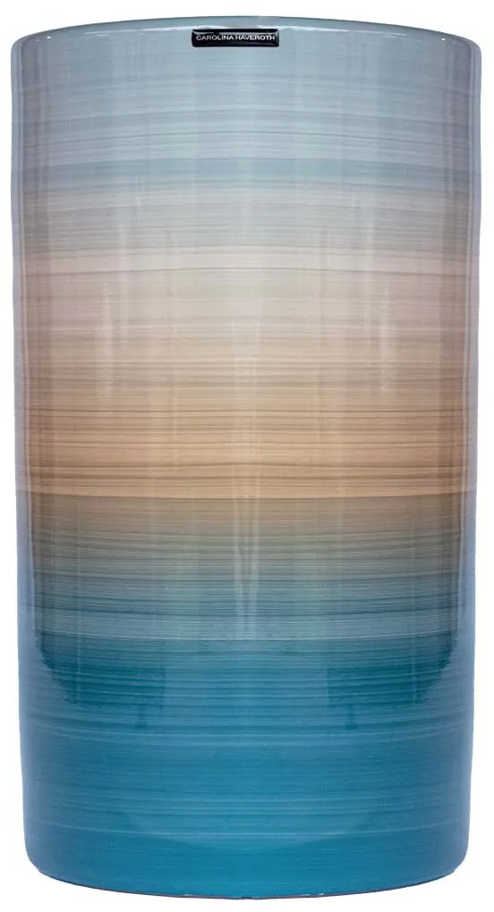 Vaso de Jardim em Fibra Torre - Borboleta Alto Brilho  Kleiner