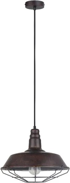 Pendente Ferro Preto Envelhecido Rust