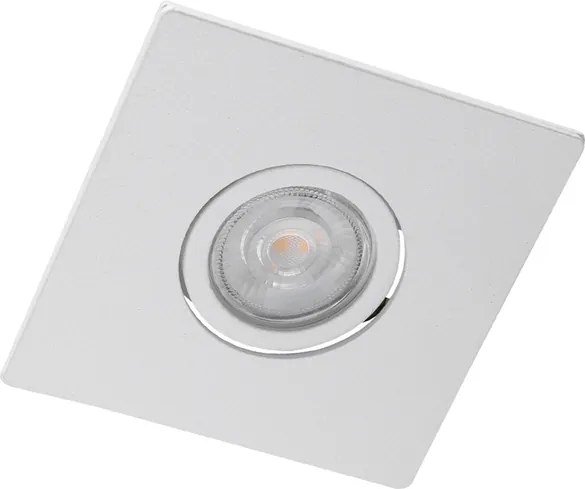 Plafon De Embutir Quadrado Aluminio Delfi
