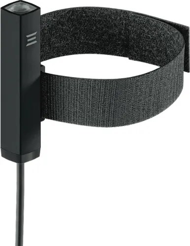 Spot Com Cinta Led Preto 1w 24v 40° Ip65 Organik - LED BRANCO QUENTE (3000K)