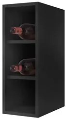Armário de Cozinha Modulado de Canto 8 Peças CP27 com Pia Inox Preto/C