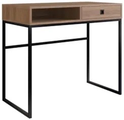 Mesa Escrivaninha Industrial 90cm 1 Gaveta Ivis Mel Z54 - Mpozenat