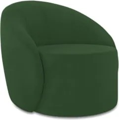 Sofá 4 Lugares 220cm Wendi e Poltrona Steve Suede Verde I01 - Mpozena