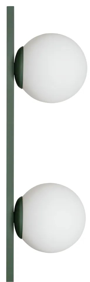 Luminaria De Chão Dama Ø24,5X160Cm 2Xg9 / Globo Ø12Cm / Coluna | Usina... (ORN-M - Ouro Novo Metálico, AMBAR)