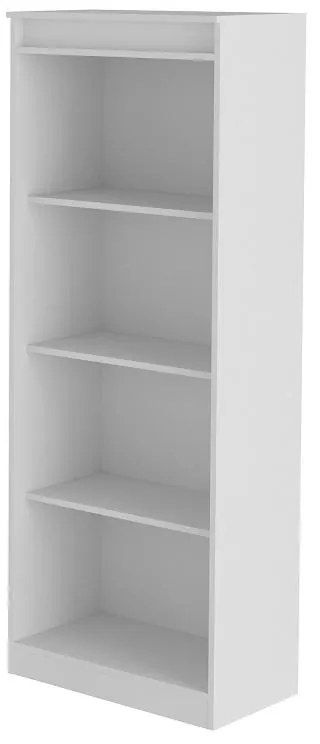 Armário Estante Livreiro Para Escritório Office Branco
