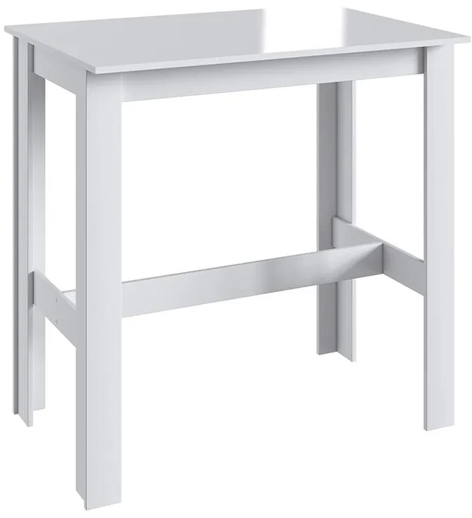 Mesa Bancada De Jantar Cozinha Multiuso - Branco