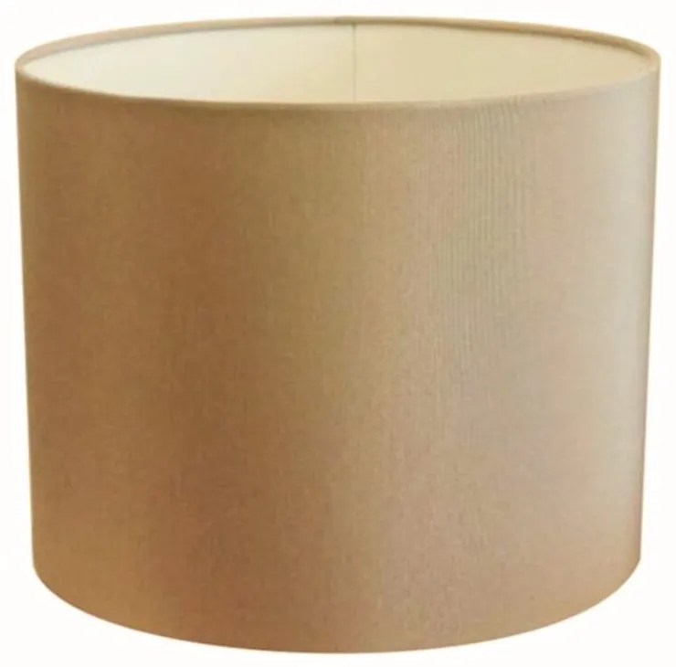 Cúpula Abajur Cilíndrica Cp-7020 Ø45x21cm Palha