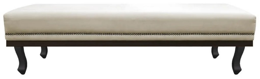 Kit Cabeceira e Calçadeira Solteiro Orlando P02 90 cm para cama Box Linho - ADJ Decor