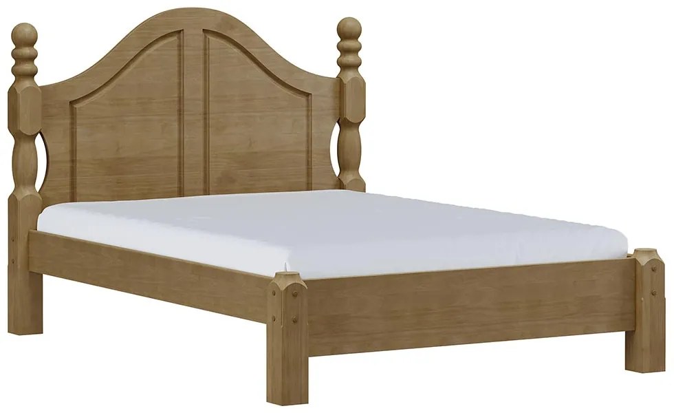 Cama de Casal Madeira Maciça Naipe Freijó G74 - Gran Belo