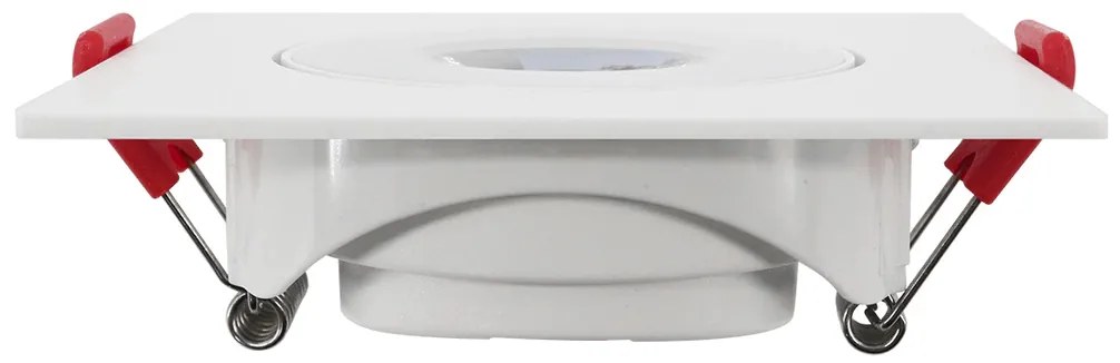 Spot De Embutir Quadrado 5W 6500K Led Bivolt 8,6X8,6X2,5Cm - Opus Eco...