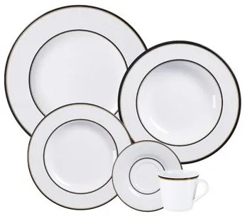 Aparelho de Jantar Tramontina Sienna em Porcelana Decorada 30 Peças