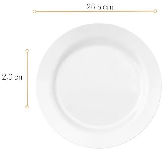 Prato Rasos Opaline Menu