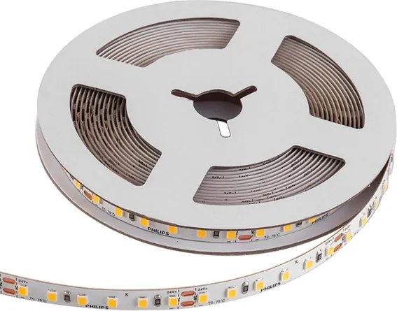 Fita De Led 12w Por Metro 24v 5 Metros - LED BRANCO FRIO (6500K)