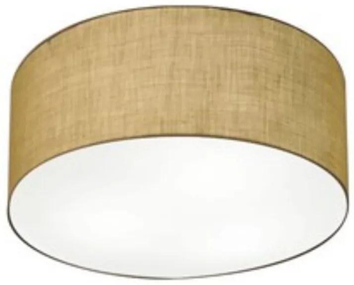 Plafon Cilíndrico Vivare Md-3055 Cúpula em Tecido 80x21cm - Bivolt
