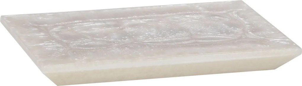 Bandeja Slim Resina 200X120mm Madrepérola