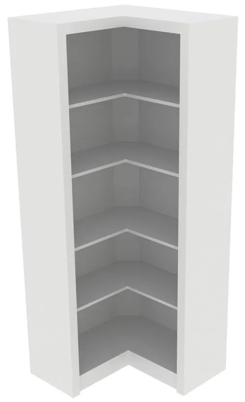 Armário Estante De Canto Escritório Home Office Branco