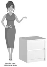 Mesa de Cabeceira Espelhada 2 Gavetas Blank F04 Branco - Mpozenato