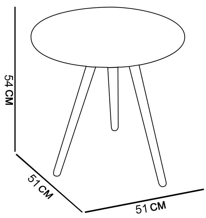 Conjunto Mesa Lateral e Mesa de Centro Preto - D'Rossi