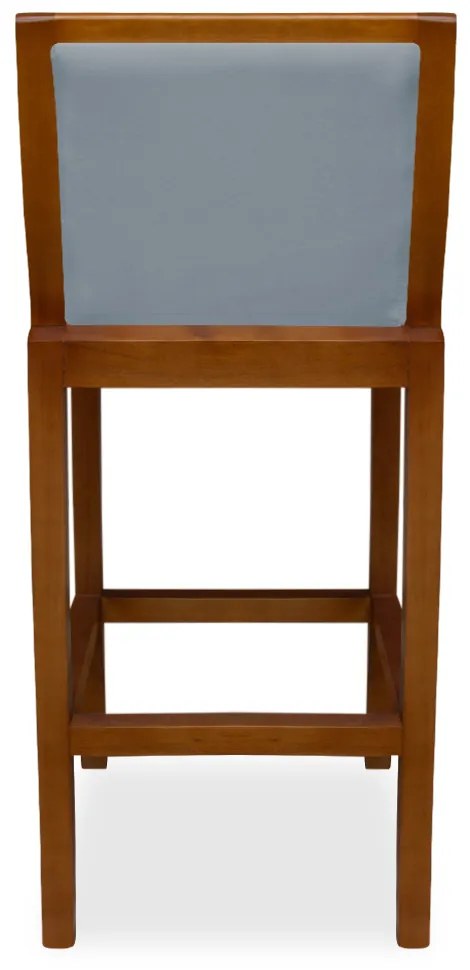 Banqueta Decorativa Josi Veludo Cinza