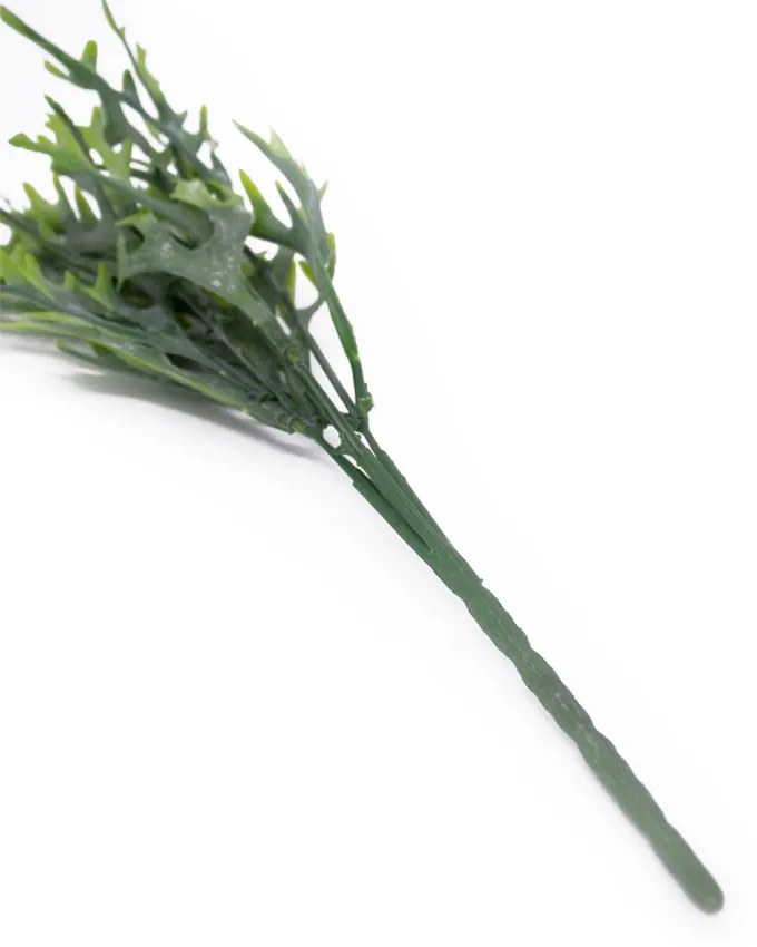 Folha Artificial Chifre De Veado com Powder para Sala Verde 35 cm F04 - D'Rossi