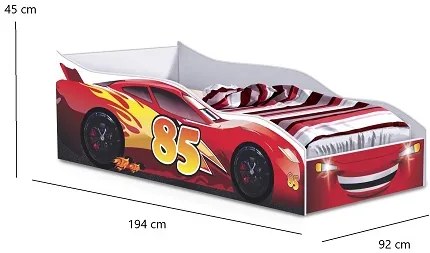 Cama Carro Solteiro Red – Gabrielli Móveis