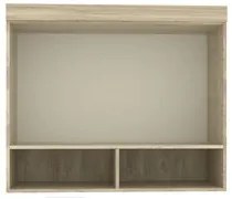 Armário Ponte Solteiro 97cm 199 Master 2 Portas Avelã Rústico/Ártico R