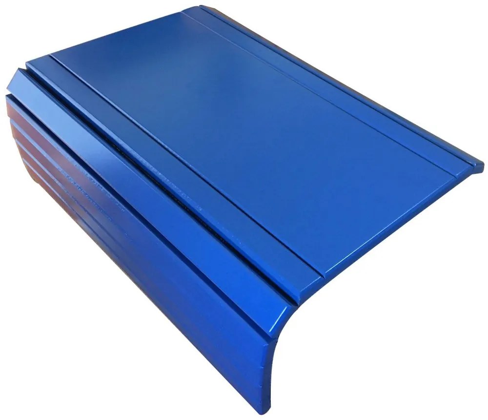 Kit 02 Bandejas Esteira para Braço de Sofá Porta Copo Reto - D'Rossi - Azul