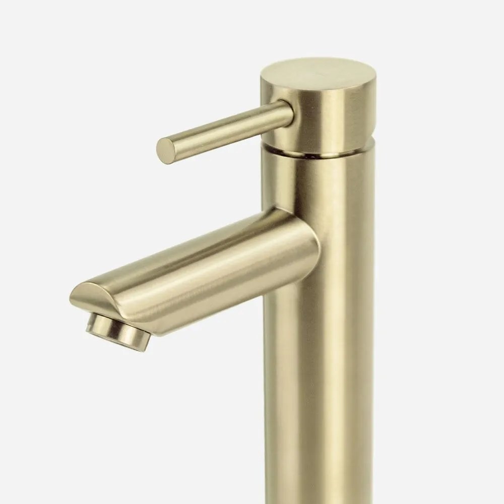 Prateleira de Vidro e Inox (Ducon Rosé Gold)