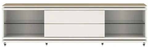 Rack Lewis Off White Gloss Base Freijo 2,20 MT - 69678 Sun House