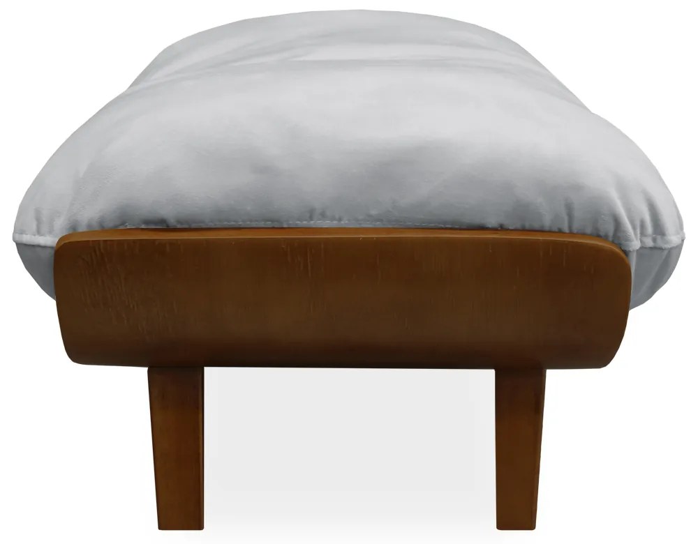 Cama Pet Costela para Cães e Gatos Almofadada Suede Cinza