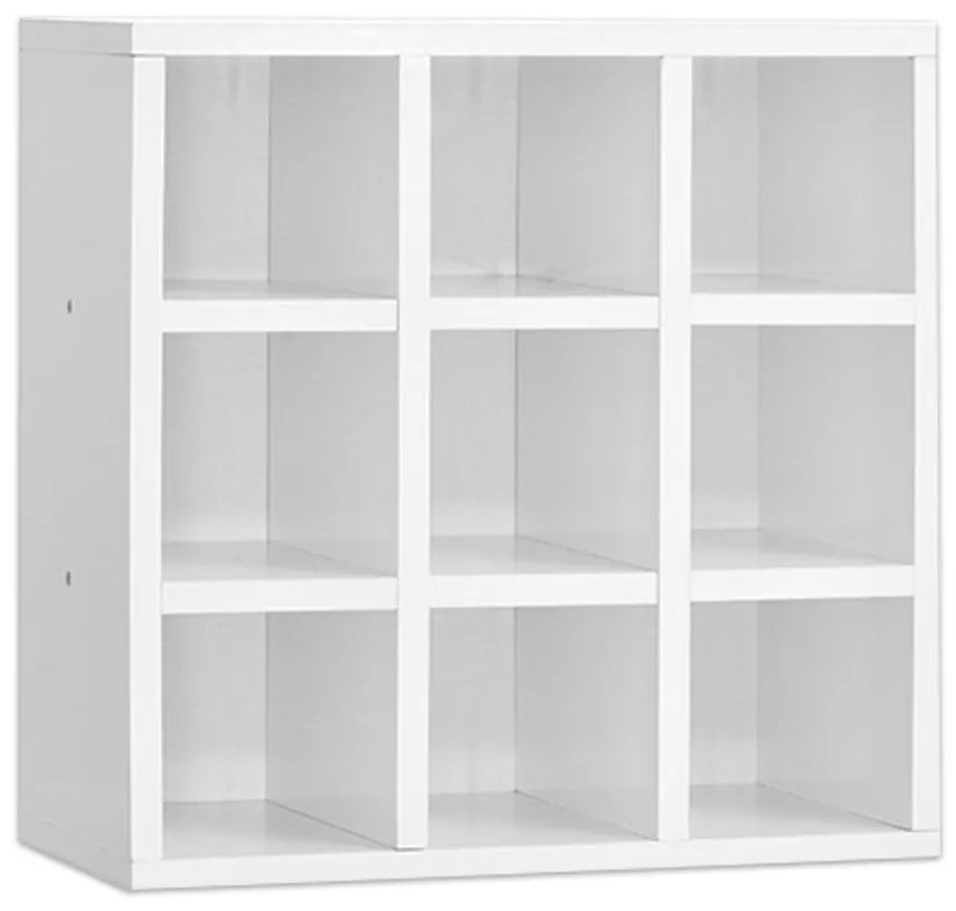 Kit 02 Nicho Porta Toalhas 9 Lugares Organizador 40x40 cm - D'Rossi