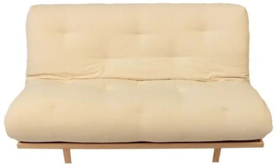 Colchonete Futon Dobravel Enrolavel Luxo + Almofada (Palha)