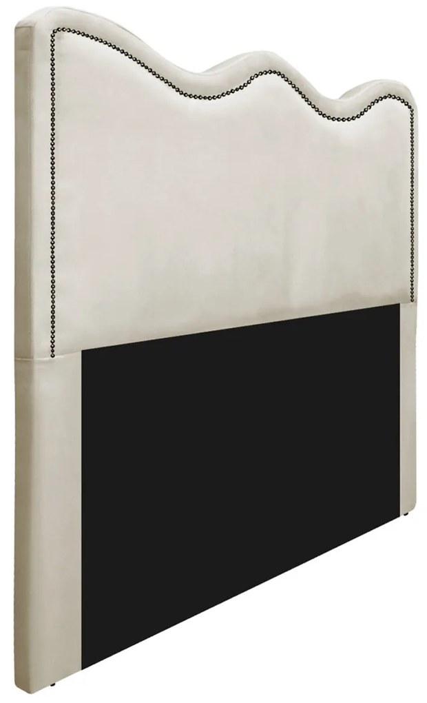 Cabeceira Queen Bari P02 160 cm para cama Box Linho - ADJ Decor