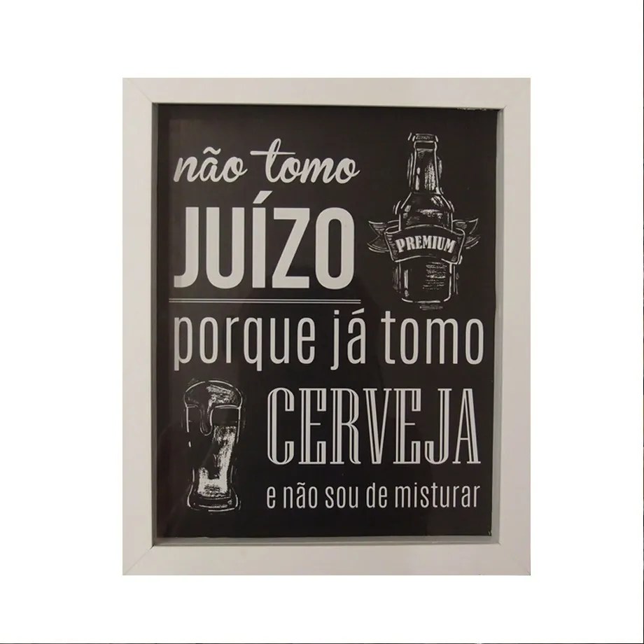 Quadro Porta Tampinhas Juízo