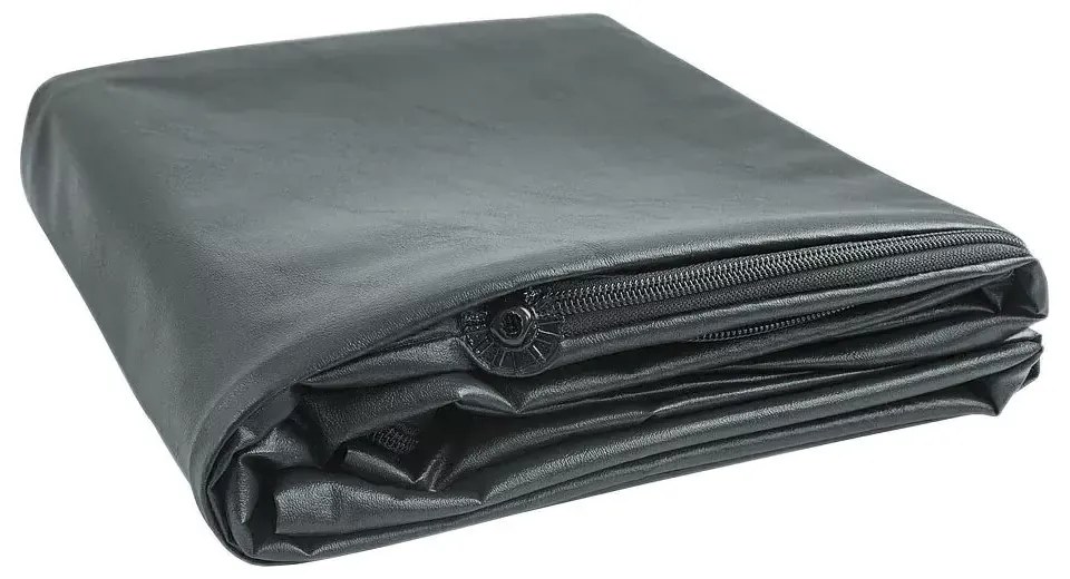 Capa Para Colchão Solteiro Hospitalar Impermeável Azul Com Ziper - 0.8... (Preto)