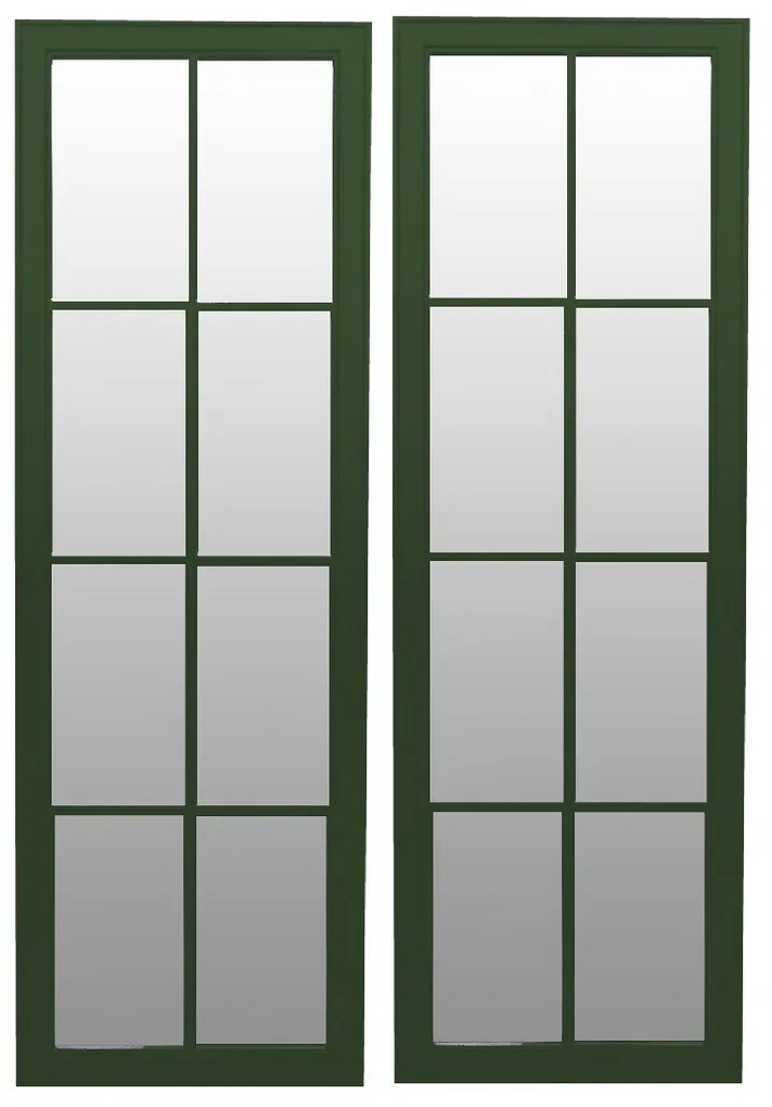Espelho Quadriculado Cotê D Azur Lateral - Verde Oliva Kleiner