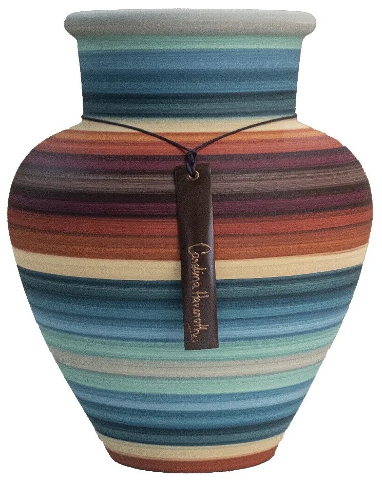 Vaso Cachepô Grande Liso Decorativo em Cerâmica - Uyuni Fosco Kleiner