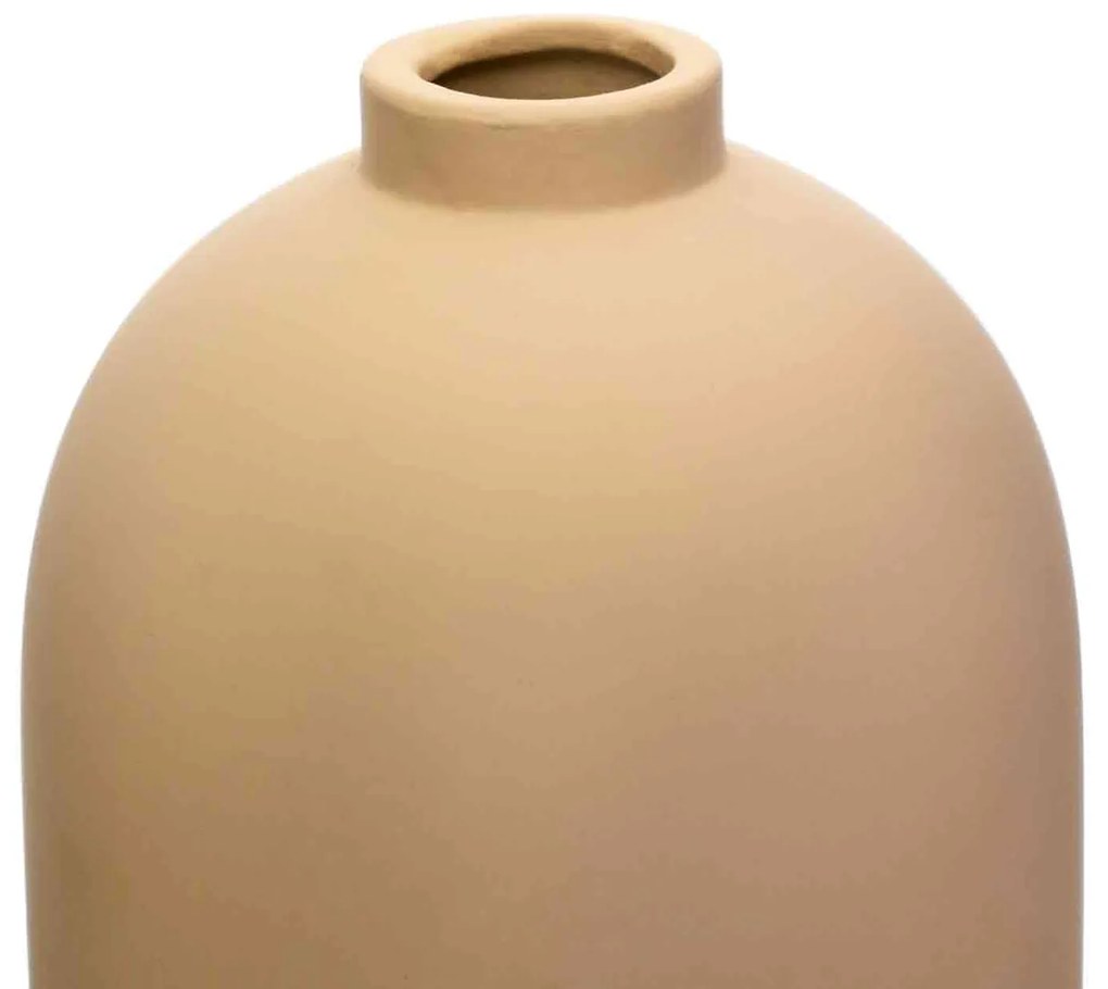 Vaso Decorativo em Cerâmica Areia 30x15 cm - D'Rossi