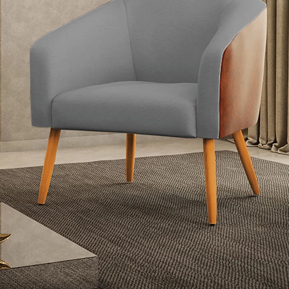 Pé Palito 30 Cm Castanho D03 - D'Rossi