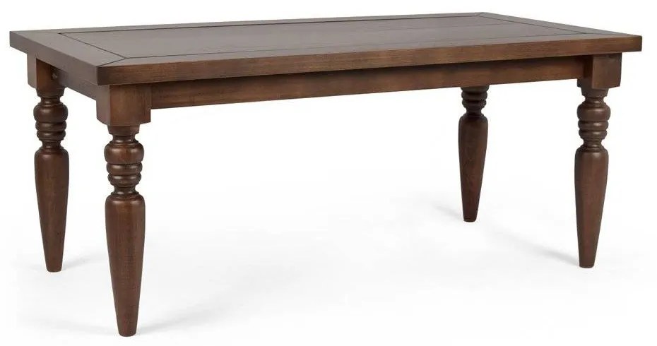 Mesa de Madeira Maciça Flora - 1800 x 900 x 770mm