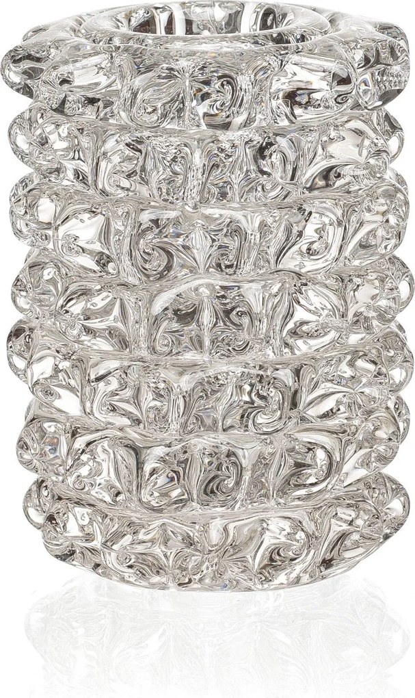 Vaso Murano Milão P - Cristal Transparente  Cristal Transparente