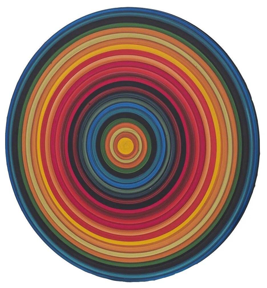 Mandala Torneada Diam. 145cm - Colorido Ilusionista