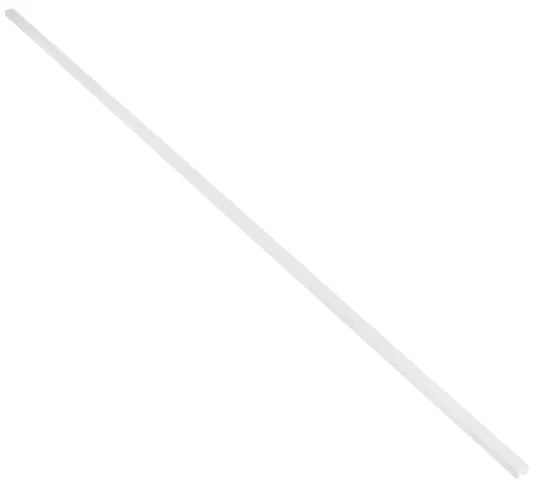 Perfil Led De Sobrepor Branco 38,4W 24V 3000K 2M Fit25