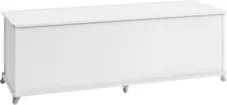 Recamier Calçadeira Baú Casal 135cm Bled C14 Branco - Mpozenato